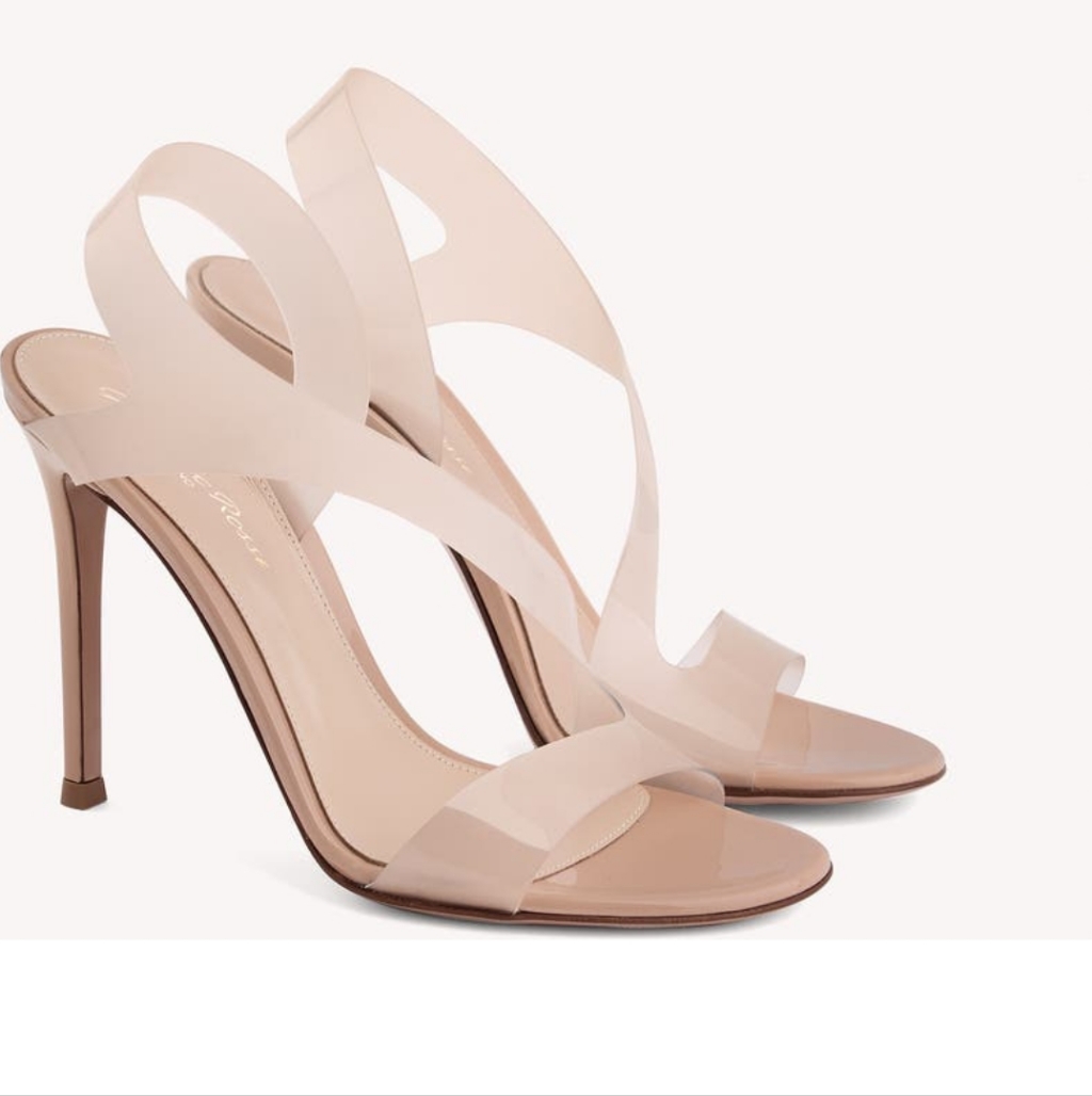 Brand Newgianvito Rossi Metropolis NudeBeige Heels Size 41